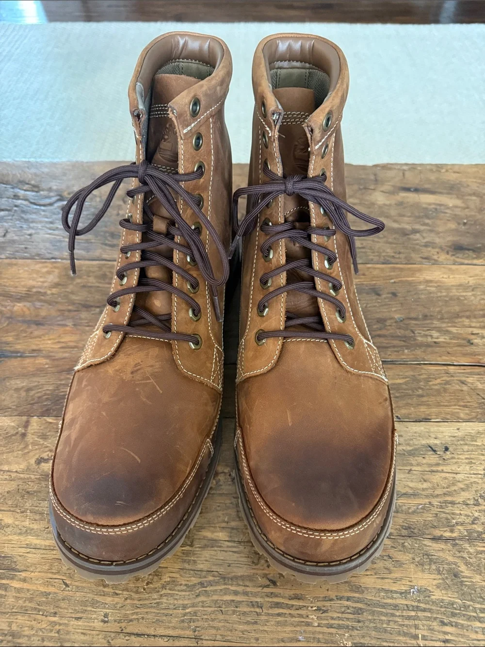 Timberland Brown Original Earthkeepers Distressed Leather 6